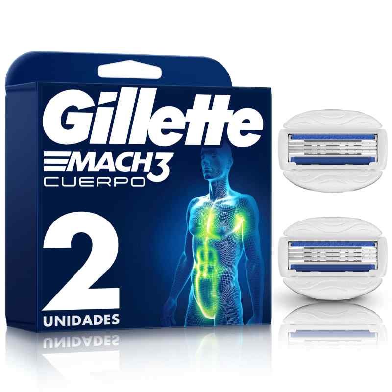 Gillette Maquina Afeitar Cuerpo x 2 Unidades