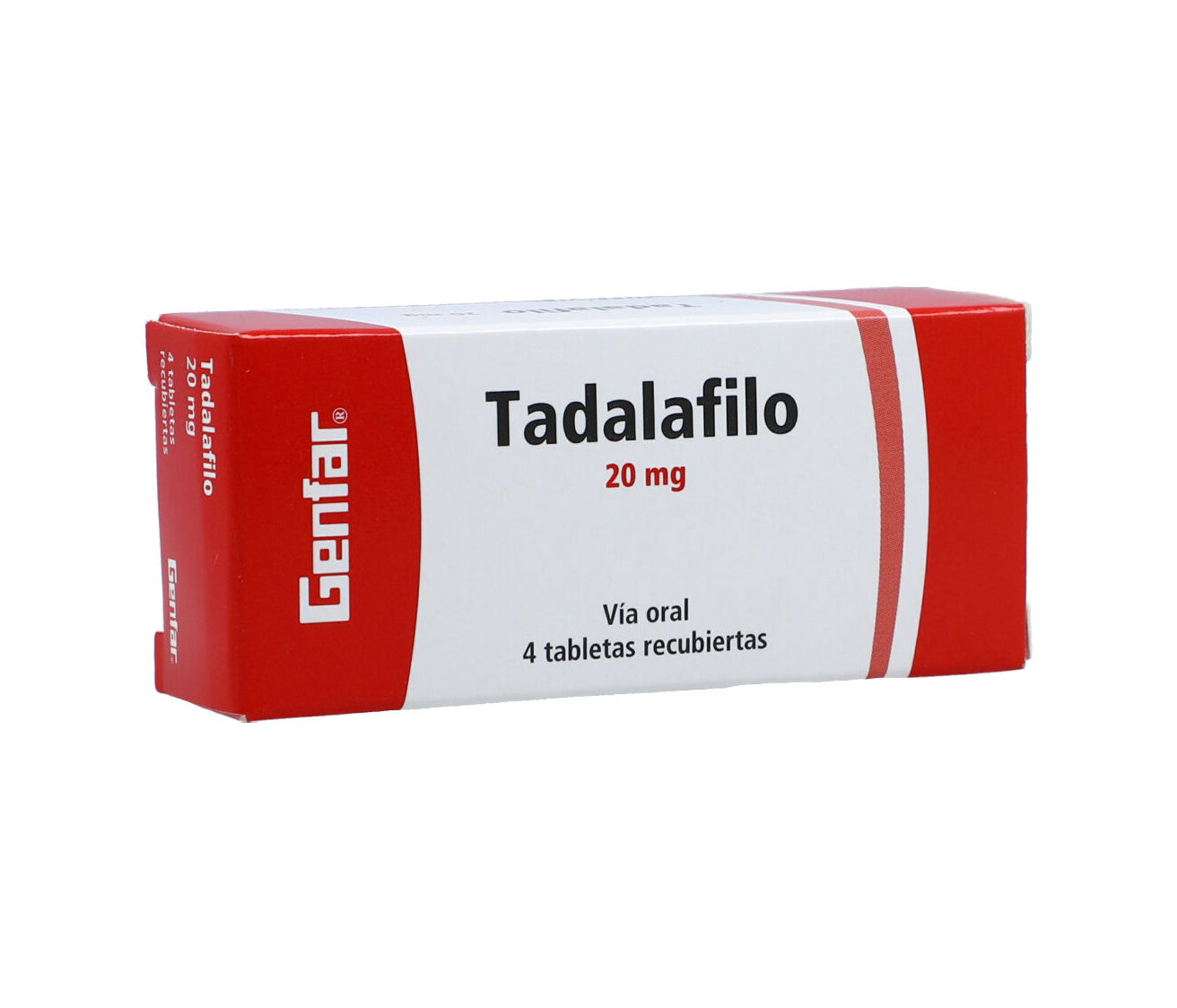 Tadalafilo Comprimidos 20 mg x 4