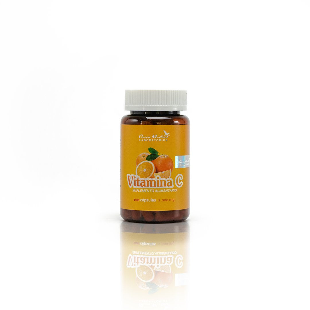 Vitamina C Cápsulas 1000 mg x 100 Green Medical