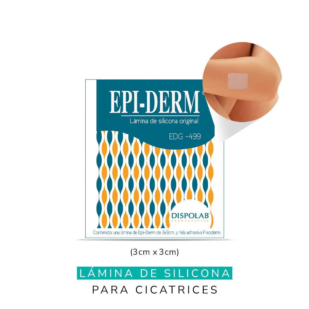 Epiderm Edg 499 3X3 Cm x 1 Unidades (Silicona)