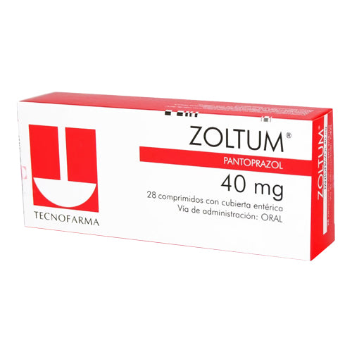 Zoltum Comprimidos 40 mg x 28 (Pantoprazol)
