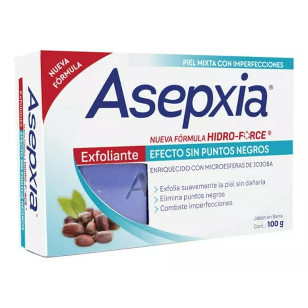 Asepxia Exfoliante Jab x 100 Gr (Jabon Barra)