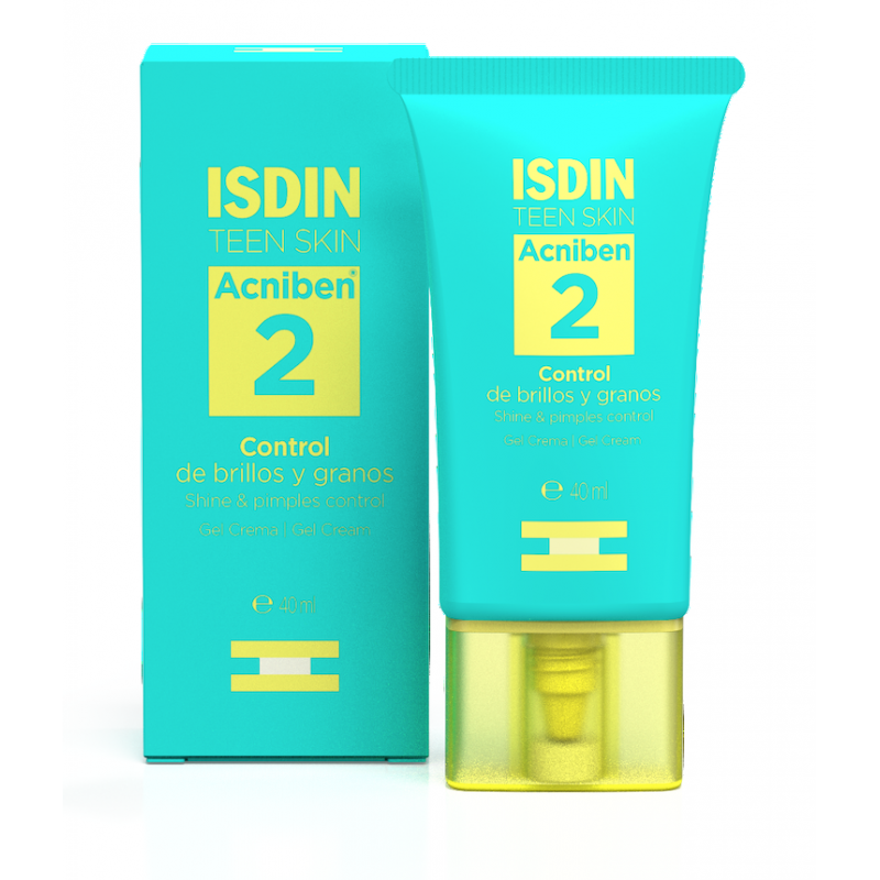 Isdin Acniben Gel Crema Brillos Y Granos x 40 ml (Cuidado Facial)