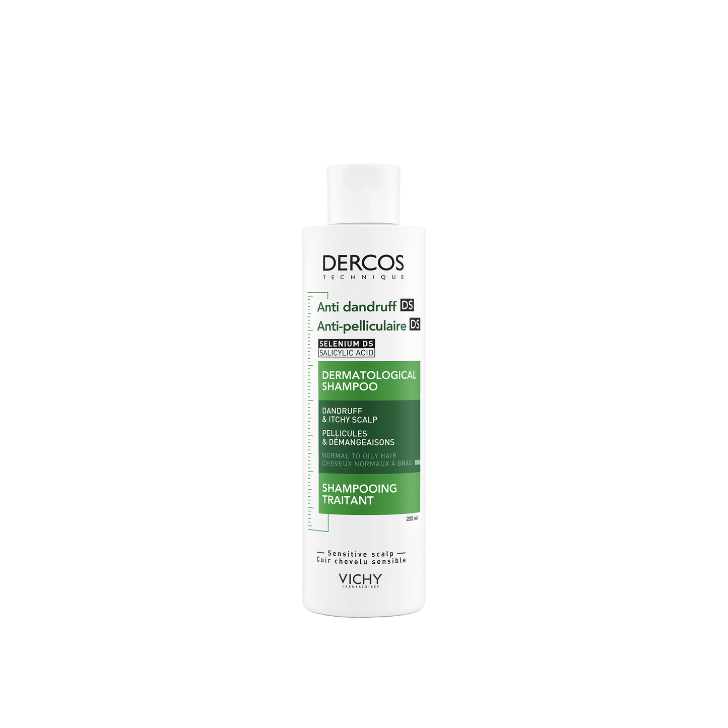 Dercos Anticaspa Grasa Sha x 390 ml (Shampoo)