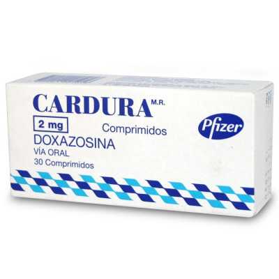 Cardura Comprimidos 2 mg x 30 (Doxazosina)