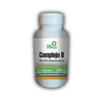 Complejo B Cápsulas x 60 Aura (Vitamina B1+Vitamina B2+Vitamina B6+ Vitamina B12)