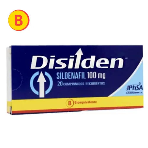 Disilden Comprimidos 100 mg x 20 (Sildenafil)
