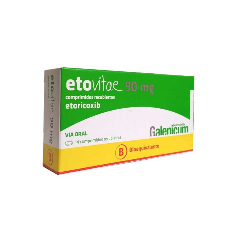 Etovitae Comprimidos 90 mg x 14 (Etoricoxib)