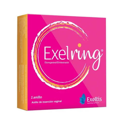 Exelring 1 Anillo Vaginal (Etinilestradiol+Etonogestrel)