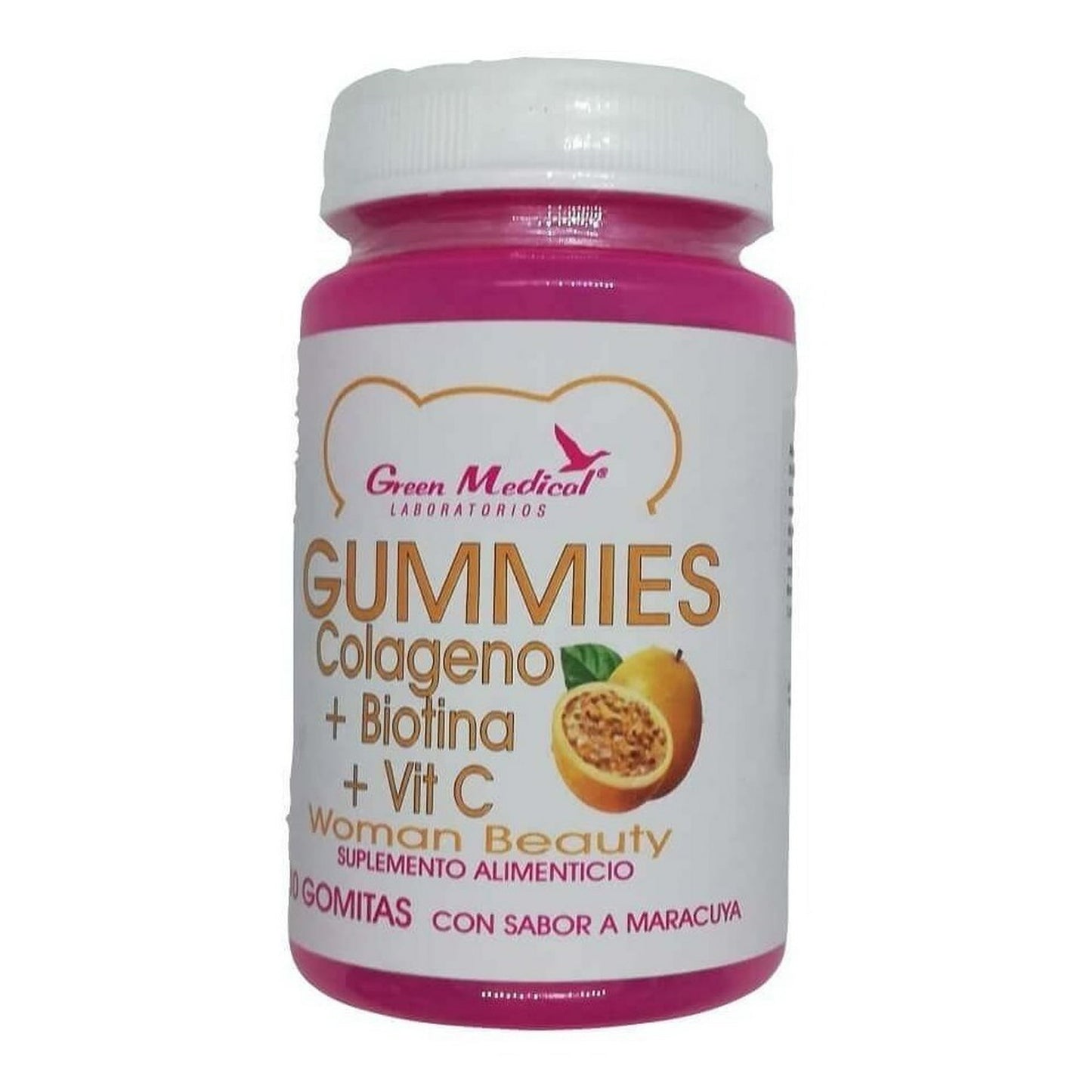 Gummies Colageno Biotina Y Vit C Gomitas x 30 (Colageno + Biotina + Vitamina C)