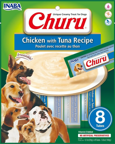 Churu Dog Pollo Y Atun x 8 Unidades