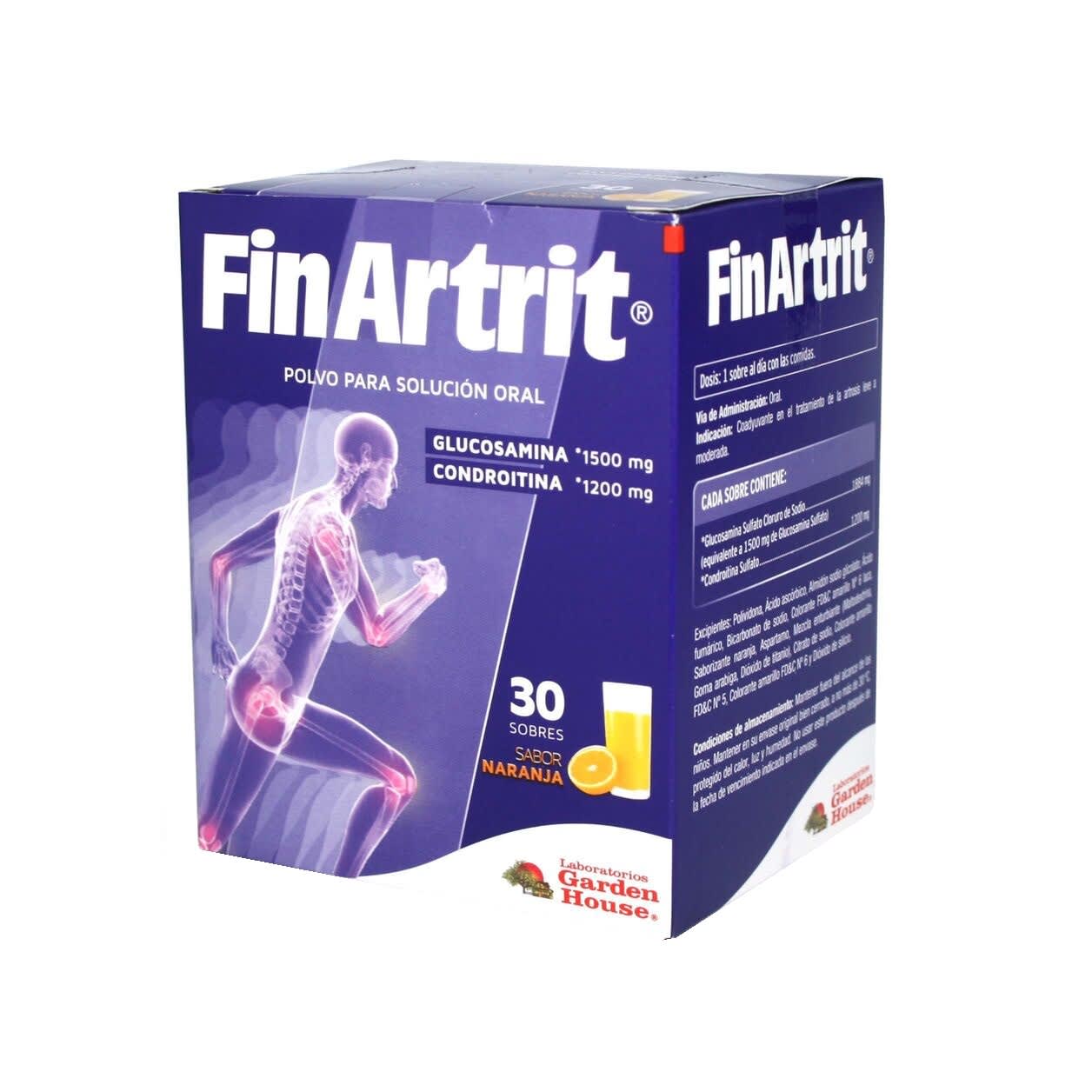 Finartrit Naranja Sobres x 30 (Glucosamina/Condroitina)