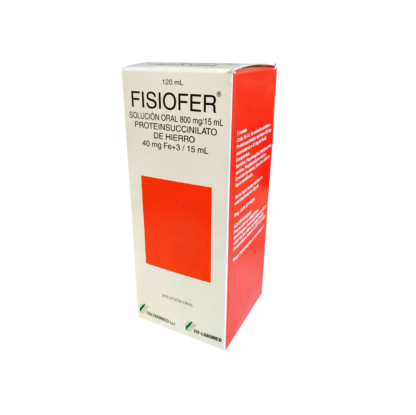 Fisiofer Jarabe x 120 ml (Proteinsuccilinato De Hierro)