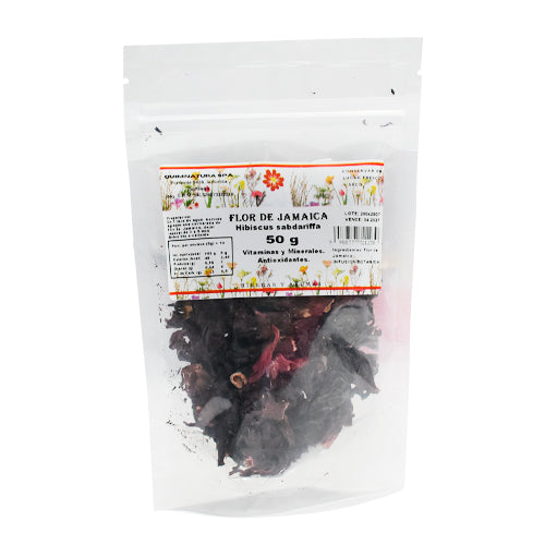 Flor De Jamaica Doy Pack 50 Gr Quimnatura