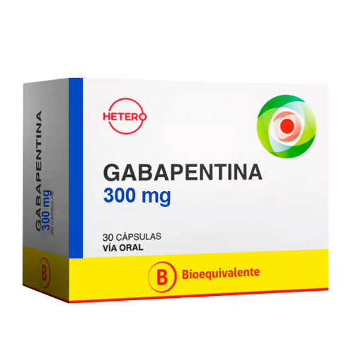 Gabata Cápsulas 300 mg x 30 (Gabapentina)