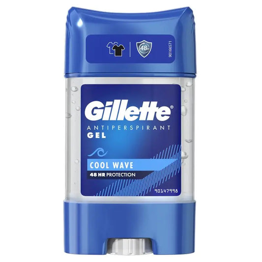 Gillette Deo Gel Clear Cool Wave x 82 Gr Pack