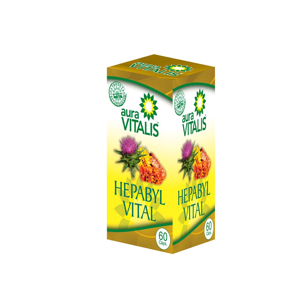 Hepabyl Vital Cápsulas 410 mg x 60 (Alcachofa/Boldo/Propoleo/Vit E)