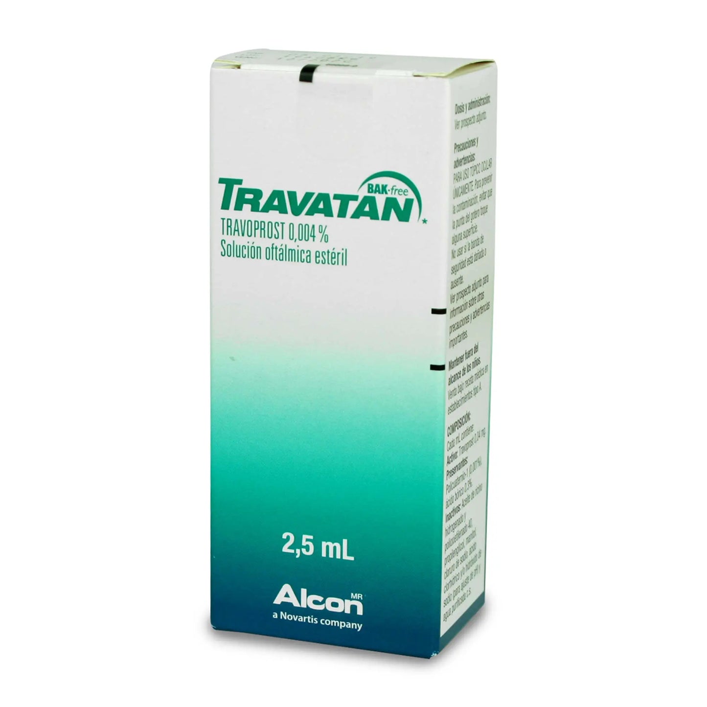 Travatan 0,004% x 2,5 ml (Travoprost)