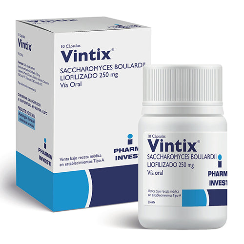 Vintix Cápsulas x 10 (Saccharomyces Boulardii)