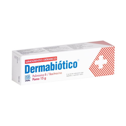 Dermabiotico Ungüento x 15 Gr (Polimixinab/Bacitracina)