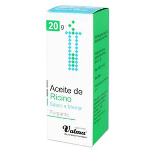 Aceite Ricino Menta x 20 ml Valma (Aceite De Ricino)