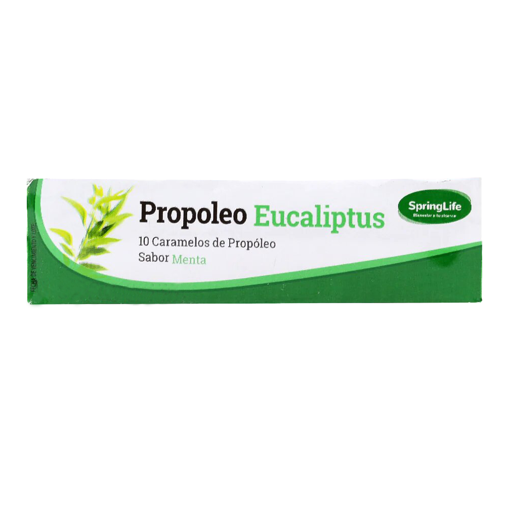 Propoleo Eucalipto Menta Caramelo x 10 Springlife