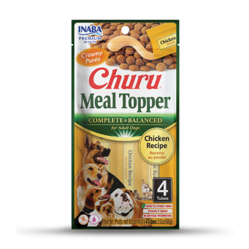 Churu Dog Meal Topper Pollo Y Calabaza x 4 Unidades