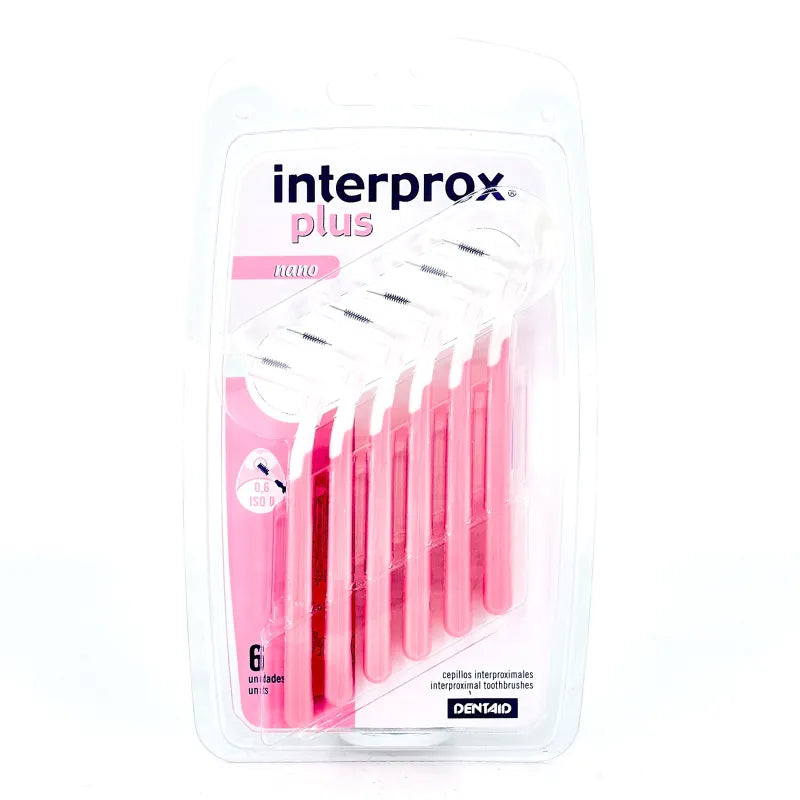 Interprox Plus Nano x 6 (Cepillos Dentales Adulto)