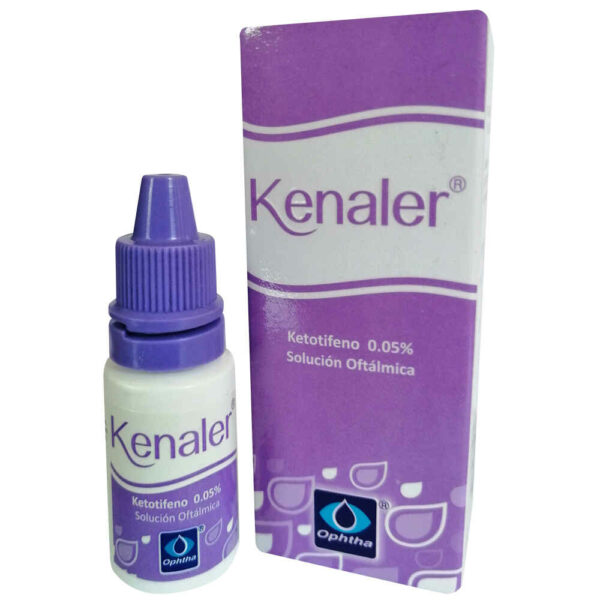 Kenaler Solución Oftálmica 0,05 % x 5 ml (Ketotifeno)