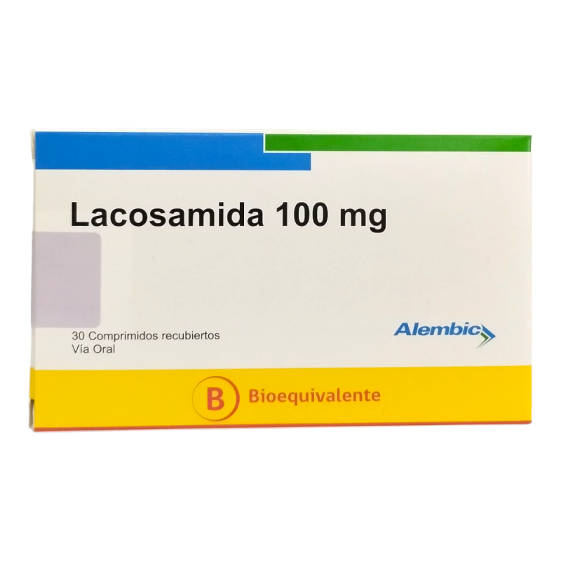 Lacosamida Comprimidos Rec 100 mg x 30 Alembic