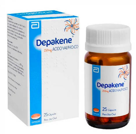 Depakene Cápsulas 250 mg x 25 (Acido Valproico)