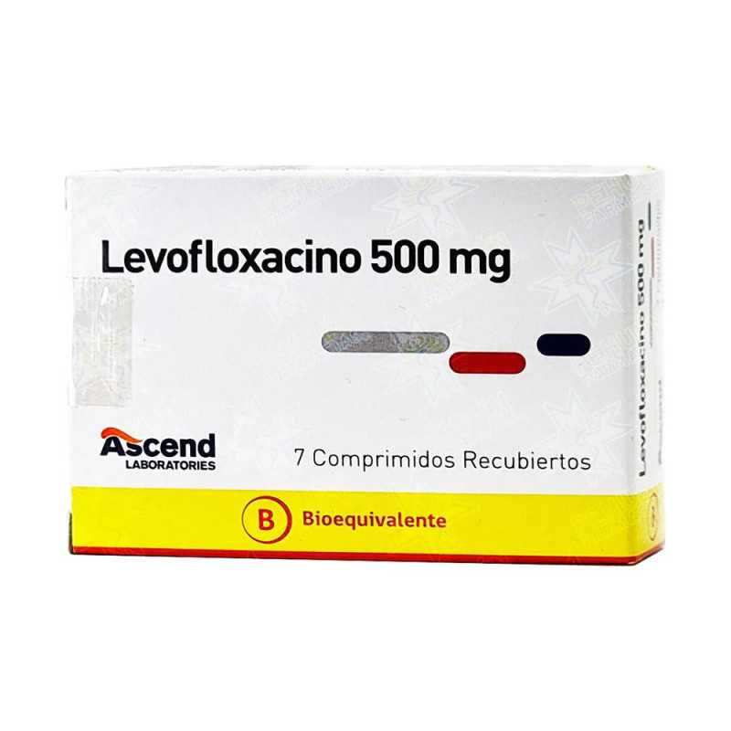 Levofloxacino Comprimidos 500 mg x 7 Ascend