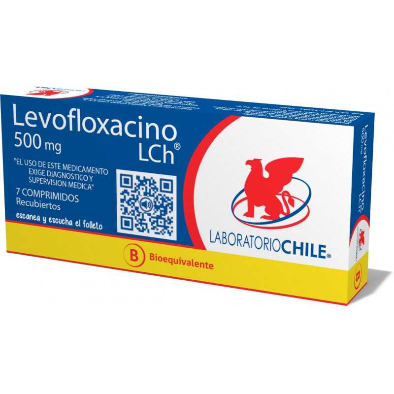 Levofloxacino Comprimidos 500 mg x 7 Chile
