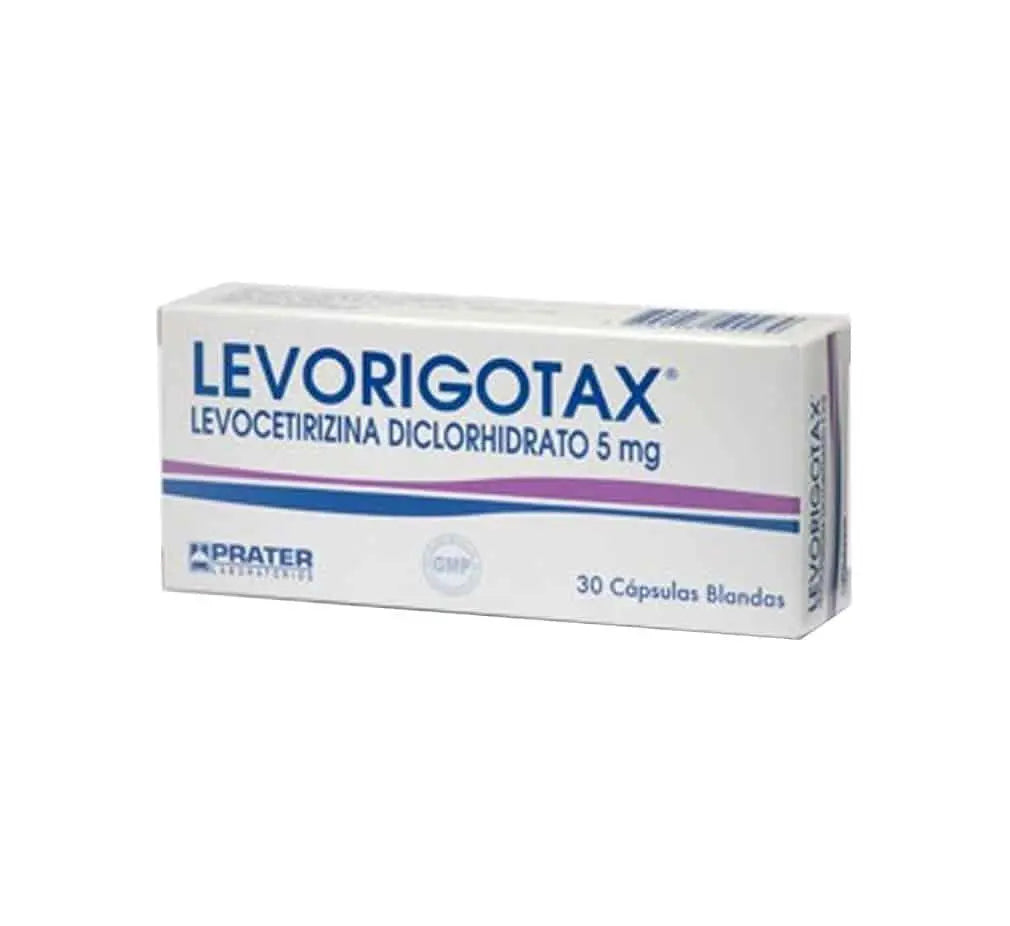 Levorigotax Comprimidos 5 mg x 30 (Levocetirizina)