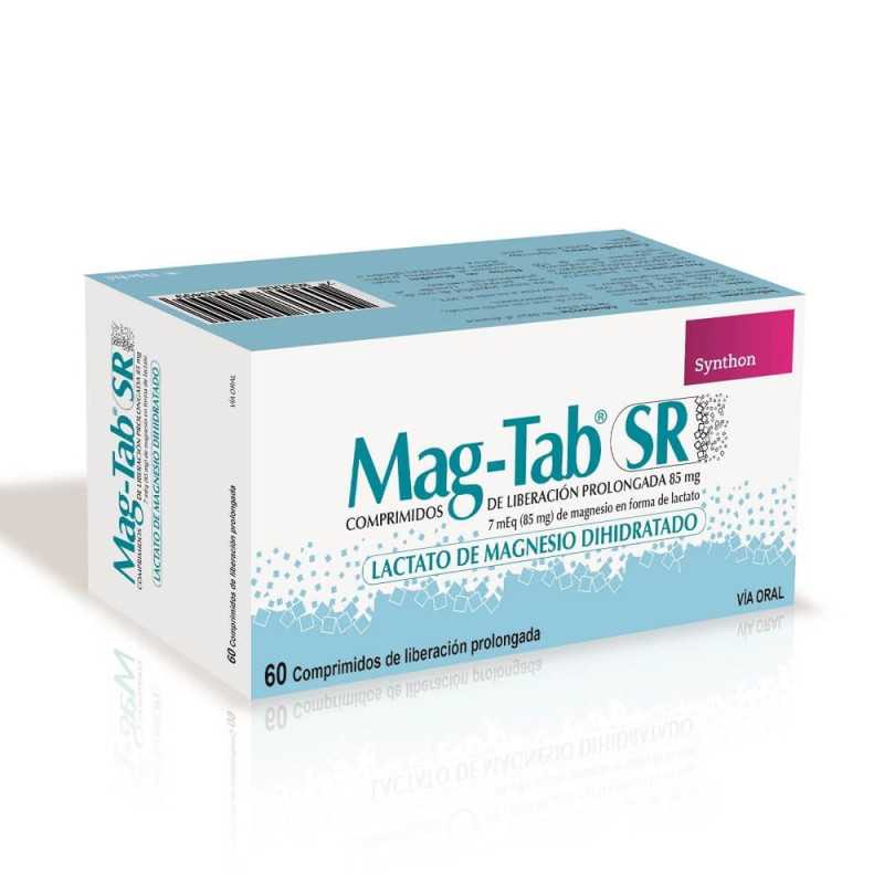 Mag-Tab Sr Comprimidos x 60 (Magnesio Lactato)