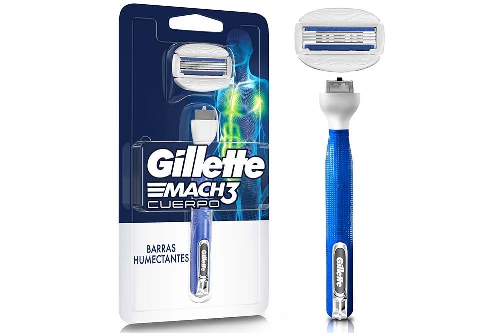 Gillette Mach3 Cuerpo Maquina De Afeitar x 1 Unidades