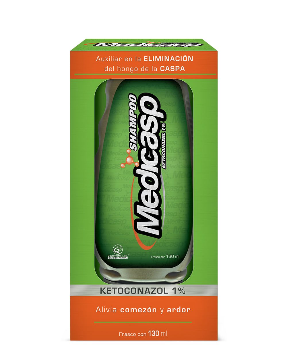 Medicasp Sha 1% x 130 ml (Ketoconazol)