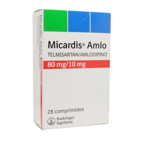 Micardis Amlo Comprimidos 80/10 mg x 28 (Telmisartan/Amlodipino)