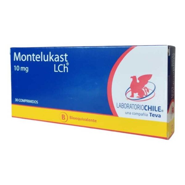 Montelukast Comprimidos 10 mg x 30 Chile