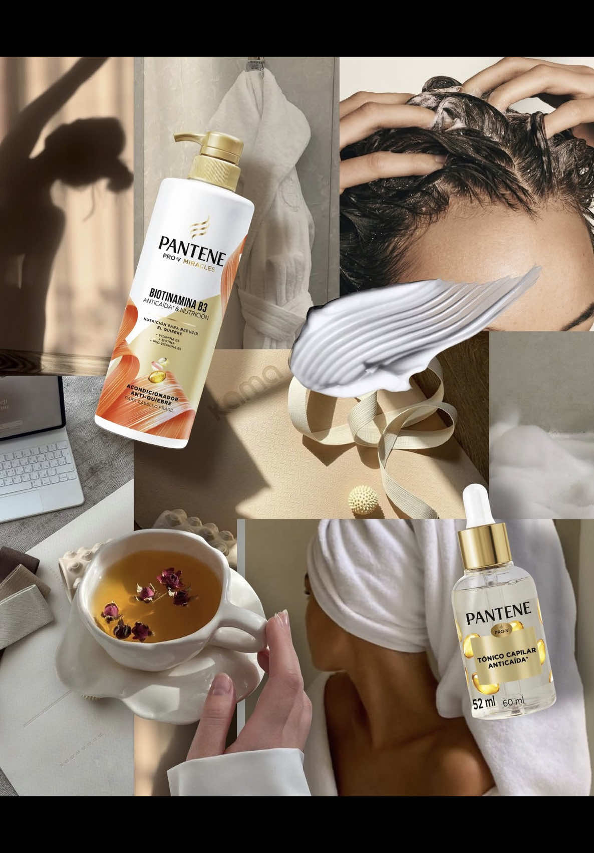 Pantene Mascarilla Intensiva Aloe Coco Miel Y Glicerina x 300 ml