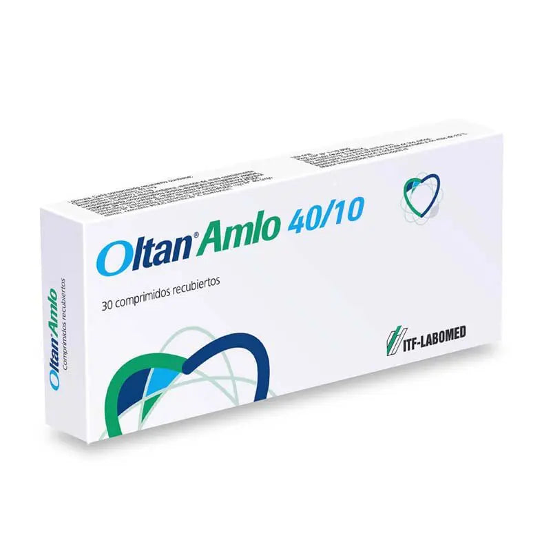 Oltan Amlo Comprimidos 40/10mg x 30 (Olmesartan/Amlodipina)