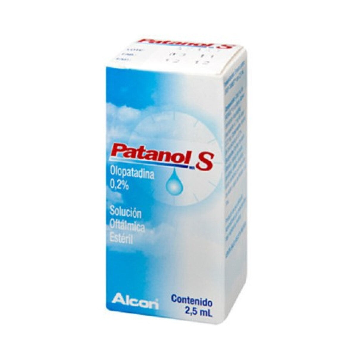 Patanol S Solución Oftálmica 0,2% x 2,5 ml (Olopatadina)