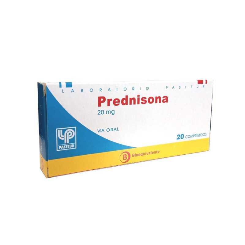 Prednisona Comprimidos 20 mg x 20 Pasteur