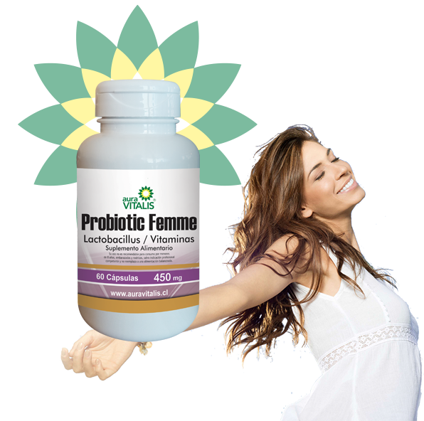Probiotic Femme Cápsulas x 60 Auravitalis (Probioticos)