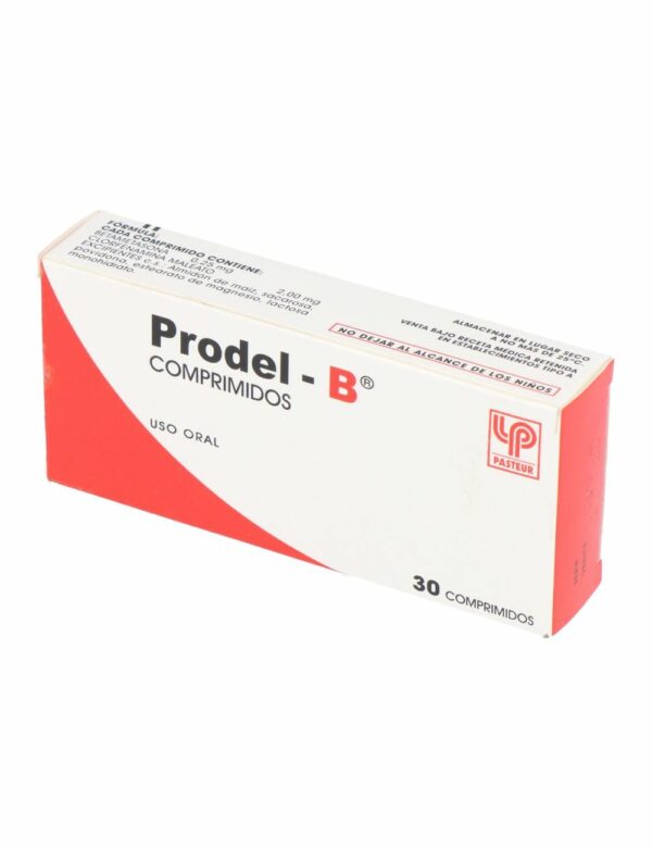 Prodel-B Comprimidos x 30 (Betametasona/Clorfenamina)