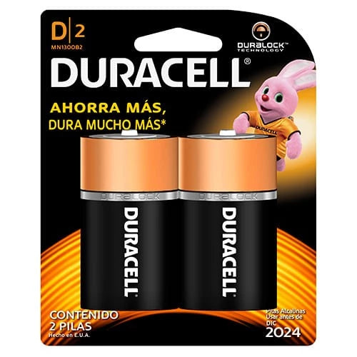 Duracell Pila Aa Unidades x 2 (Pilas Y Linternas)