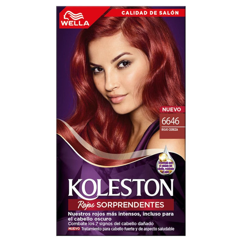 Koleston Tinte Kit 6646 Rojo Cereza (Coloracion)