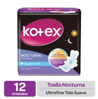 Kotex Toa Noct Uf C/A x 8 Unidades