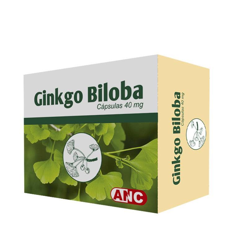 Ginkgo Biloba Cápsulas 40 mg x 36 Knop