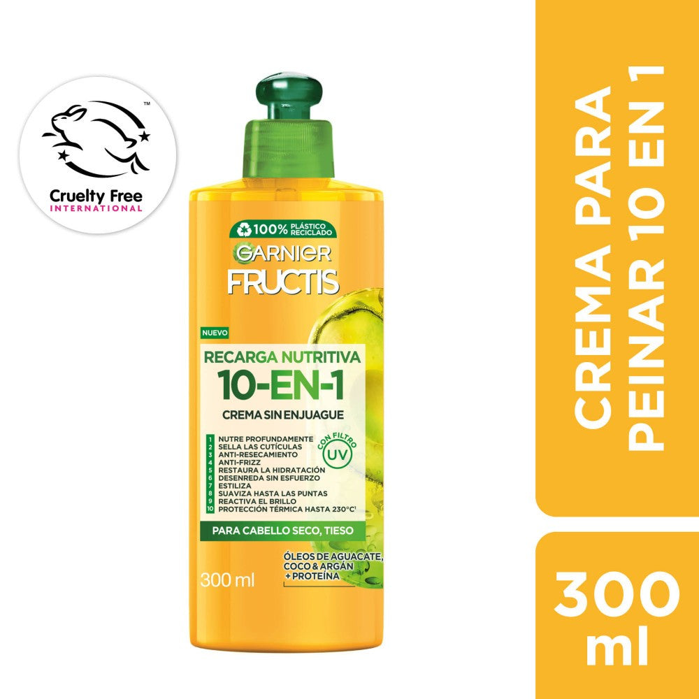 Fructis Crema Peinar Nutritiva x 300 ml (Crema De Peinar)